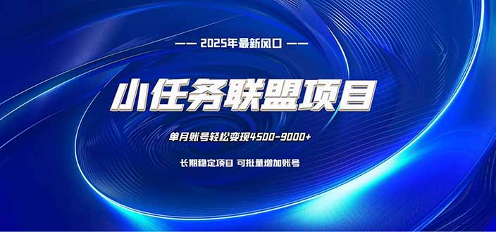 小任务联盟项目:一台电脑每天只需10分钟,轻松简单稳定-云极创投